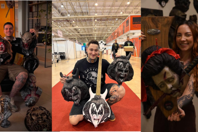 Hugo Oliveira, Cris Nieiro e Fran Dubiel falam sobre convenções e mercado de tatuagem em Minas Gerais -  (crédito: Redes Sociais/Reprodução )