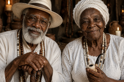 Na Umbanda, os Pretos-Velhos simbolizam serenidade, acolhimento e amor ao próximo -  (crédito: TUFF/Divulgação)