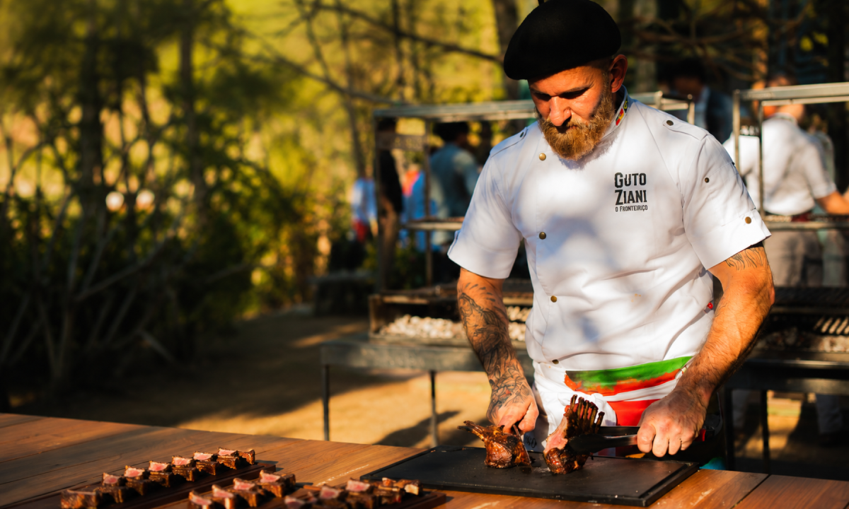 Guto Ziani transforma churrasco em experiência de alta gastronomia para casamentos sofisticados - (crédito: PulseBrand)