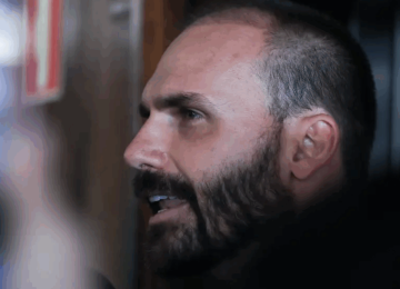 Eduardo Bolsonaro chama ex-comandante da FAB de &lsquo;banana podre&rsquo; -  (crédito: Foto: Lula Marques/ Ag&ecirc;ncia Brasi)