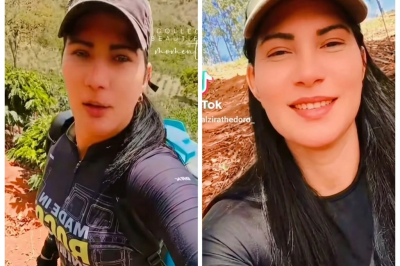 Frequentemente a vítima publicava vídeos em Redes Sociais como TikTok e Instagram, mostrando o dia a dia na lavoura -  (crédito: Redes Sociais)