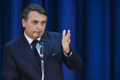 Bolsonaro depõe nesta terça sobre arma apreendida com militar em blitz -  (crédito: Tupi)