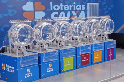 Caixa adiou os sorteios das loterias de quarta-feira (24/6) para esta quinta-feira (25/6), às 8h30, por causa do jogo da Seleção Brasileira -  (crédito: YouTube/Caixa/Reprodução)