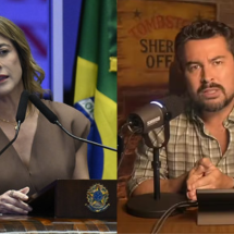 Thronicke aciona PGR após fala de Paulo Figueiredo sobre voto feminino
