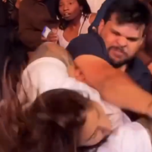 Vídeo: homem e mulher trocam socos em show de Natanzinho em MG