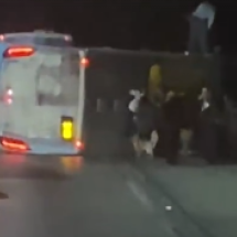 BR-040: ônibus tomba e deixa cerca de 20 feridos na Grande BH - Redes Sociais/Reprodução
