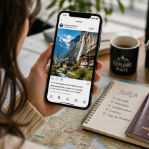 Do feed para a mala: como o Instagram vai inspirar sua próxima viagem - Freepik