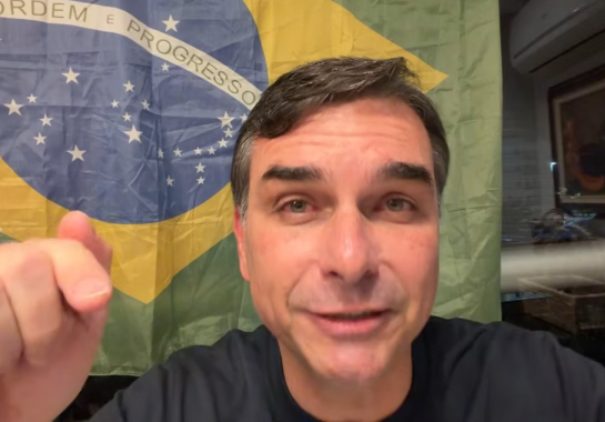Reprodução/YouTube/Flavio Bolsonaro