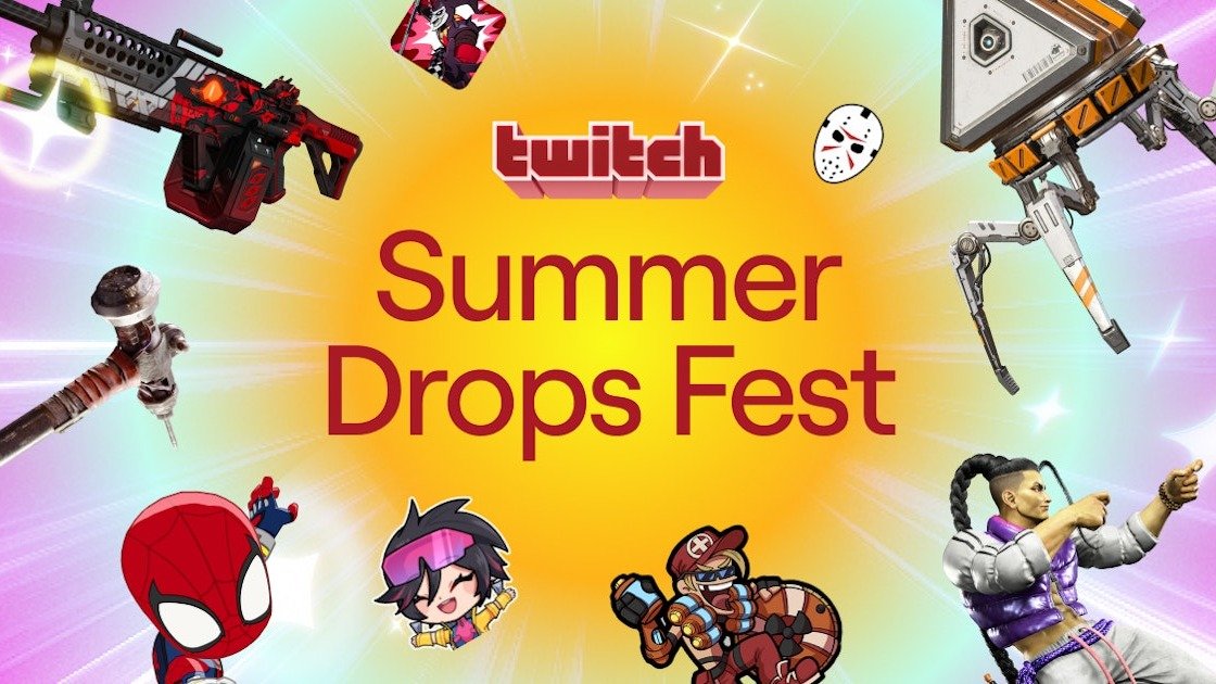 Itens exclusivos de games s&atilde;o oferecidos no Twitch Summer Drops Fest, evento da plataforma de streaming -  (crédito: Divulga&ccedil;&atilde;o)