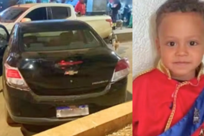 A criança de 3 anos morreu após ser atropelada na Avenida dos Navegantes, no Bairro Balneário Água Limpa, em Nova Lima -  (crédito: Redes Sociais/Reprodução)