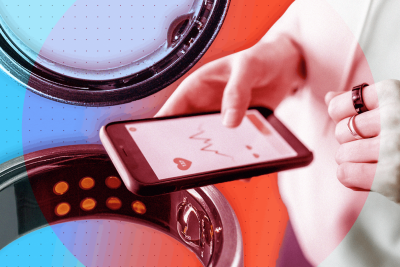 Ravika conta que seu anel inteligente Oura a alertou que sua avaliação de saúde era ruim, mas ela se sentia perfeitamente bem -  (crédito: Arquivo Pessoal)