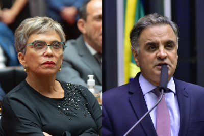 Em 2026, cada eleitor poderá votar em dois candidatos para o Senado -  (crédito: Luiz Santana/ALMG e Zeca Ribeiro/Câmara dos Deputados)