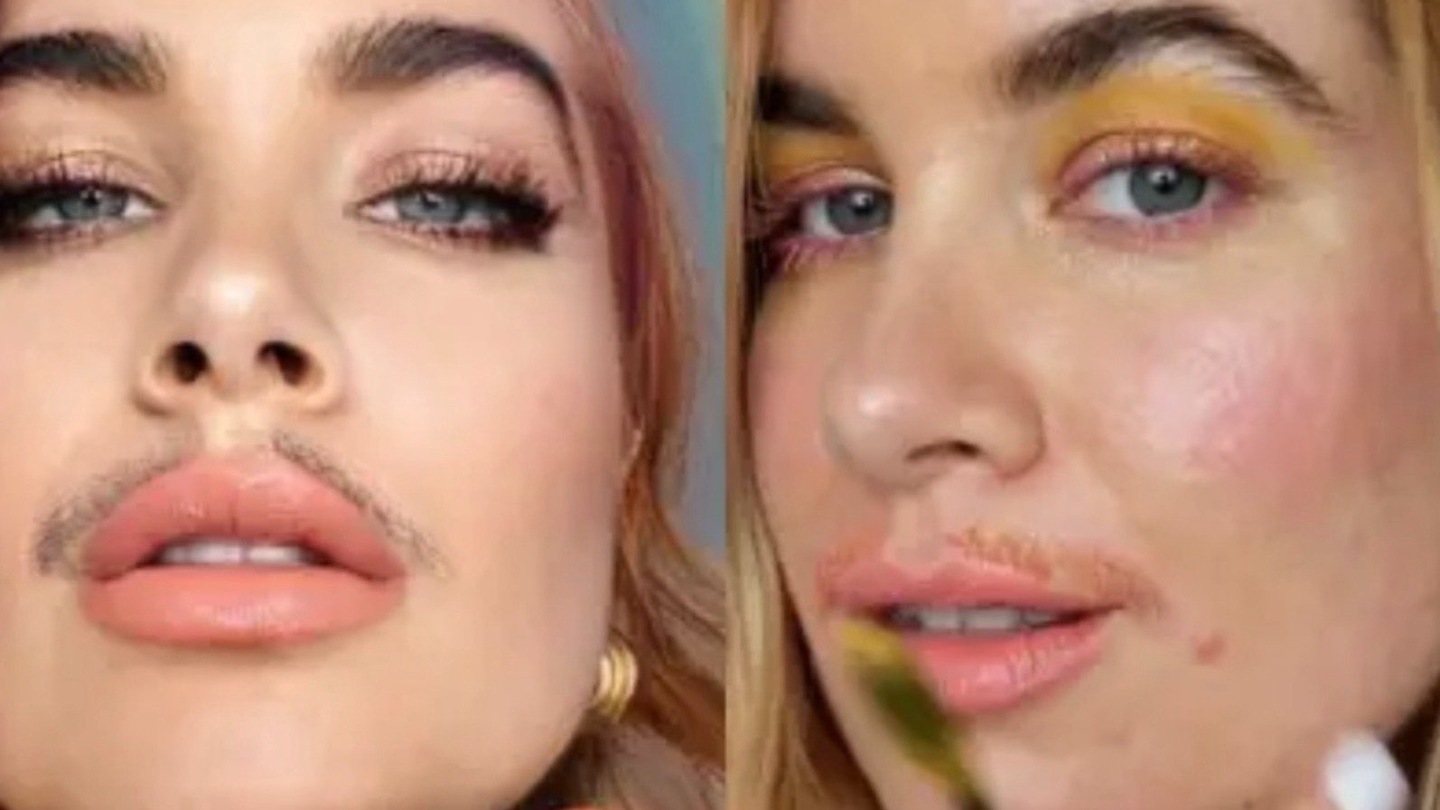 'Bigode feminino' ganha espaço nas redes sociais - Redes sociais