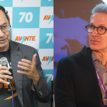 Augusto Cury sugere unir chapa com Zema: 'Ambos ficamos animados' - Marcos Vieira/EM/DA. Press