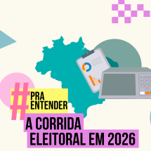 Eleições 2026: mapa da corrida presidencial em 10 estados - Arte EM
