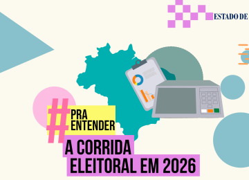 Os levantamentos da Genial/Quaest foram realizados presencialmente entre os dias 21 e 28 de julho, com mais de 10 mil eleitores entrevistados nos 10 estados pesquisados -  (crédito: Arte EM)