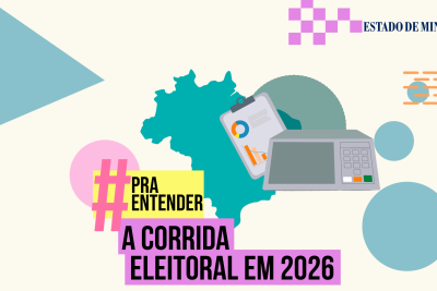 Os levantamentos da Genial/Quaest foram realizados presencialmente entre os dias 21 e 28 de julho, com mais de 10 mil eleitores entrevistados nos 10 estados pesquisados -  (crédito: Arte EM)
