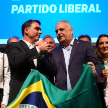 Flávio aposta em exploração do caso Lulinha ao escolher Gaspar - Vittor Sales/Divulgação Campanha