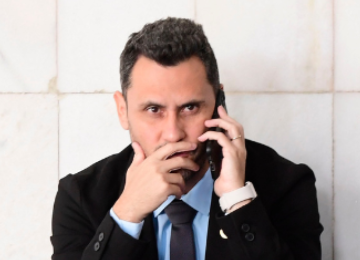 Em pronunciamento de 30 minutos, Marcos Pereira detalha negociações e diz que indefinições do senador inviabilizaram candidatura ao governo -  (crédito: Saulo Cruz/Senado)