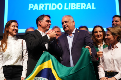 A escolha de Alfredo Gaspar põe fim a semanas de especulações em torno da vaga de vice -  (crédito: Vittor Sales/Divulgação Campanha)