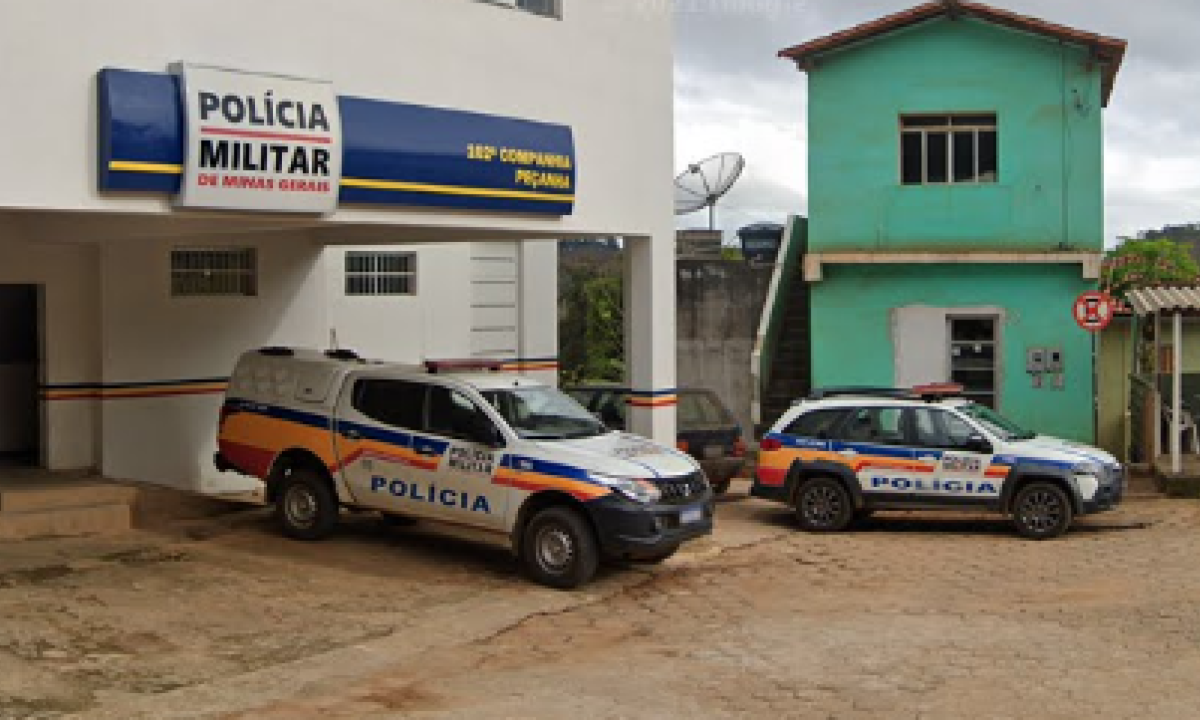 Delegacia em Peçanha - (crédito: Reprodução/Google StreetView)