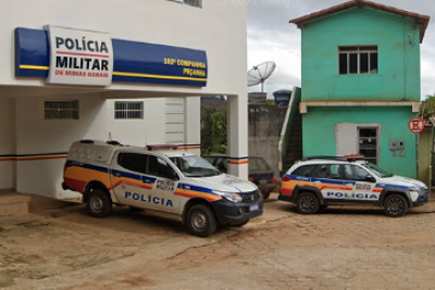 Delegacia em Peçanha -  (crédito: Reprodução/Google StreetView)
