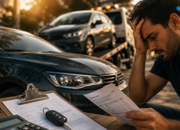Busca e apreensão de veículo financiado pode acontecer até com motorista de app. Entenda os riscos e saiba o que fazer para evitar perder o carro. -  (crédito: Reprodução Educando seu Bolso)