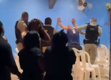 Homem atira no rosto da ex, a mata e se esconde em igreja em Nova Lima -  (crédito: Redes Sociais/Reprodução)