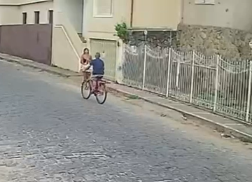 Mulher dá facada e mata homem que passava de bicicleta próximo ao IFMG de Formiga, Região Oeste do estado -  (crédito: Reprodução/Redes Sociais)