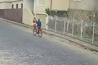 Mulher dá facada e mata homem que passava de bicicleta próximo ao IFMG de Formiga, Região Oeste do estado -  (crédito: Reprodução/Redes Sociais)