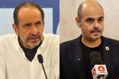 Kalil rebate Mateus Simões, que classificou o ex-prefeito como 'um dos piores gestores da história de Minas Gerais' -  (crédito: Marcos Vieira/EM/D.A Press e ALexandre Netto/ALMG)