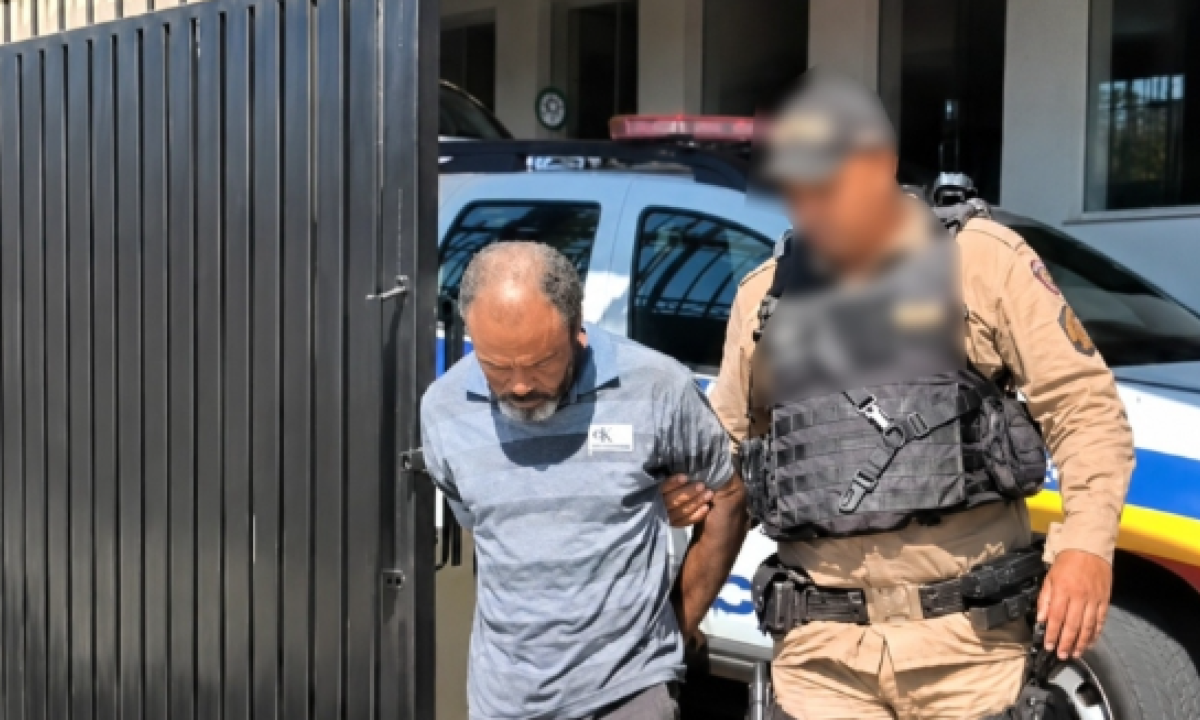 Juares Marques dos Santos, de 51 anos, foi preso pela morte de Lucélia Batista Silva, de 39 - (crédito: Prefeitura de Divinópolis/Reprodução)