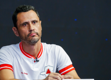 Cleitinho disse que Zema deveria ter priorizado a negociação da dívida do estado em vez de se dedicar à campanha presidencial - (crédito: Júnia Garrido/Band Minas) Cleitinho disse que Zema deveria ter priorizado a negociação da dívida do estado em vez de se dedicar à campanha presidencial - (crédito: Júnia Garrido/Band Minas)