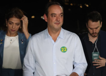 Fl&aacute;vio Roscoe participou do primeiro debate entre os candidatos ao governo de Minas da Band neste domingo (16/8) -  (crédito: Marcos Vieira/EM/D.A Press)
