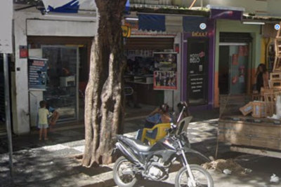Mulher é achada morta em motel e companheiro é socorrido na capital mineira -  (crédito: Google Street View/Reprodução)