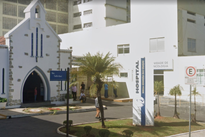 Incêndio atinge CTI e UTI do Hospital Nossa Senhora das Dores, em Sete Lagoas -  (crédito: Reprodução/Google)