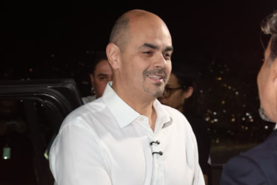 Mateus Simões participa do primeiro debate entre os candidatos ao governo de Minas da Band neste domingo (16/8)
 -  (crédito: Marcos Vieira/EM/D.A Press)