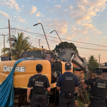PF combate operação criminosa de extração ilegal de ouro em Terra Indígena - Reprodução: Polícia Federal 