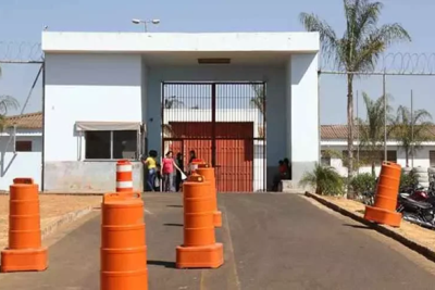 Entrada da Penitenciária Professor Aluízio Ignácio de Oliveira -  (crédito: Jairo Chagas/Divulgação)