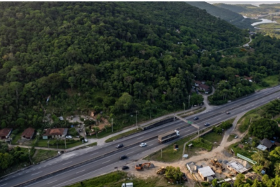 Trecho da BR-101 em Santa Catarina -  (crédito: ANTT/Divulga&ccedil;&atilde;o)