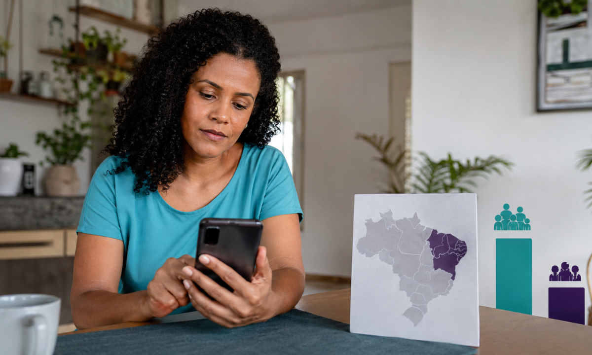 Nordeste soma apenas 8,4% dos contratos de crédito digital - (crédito: DINO)
