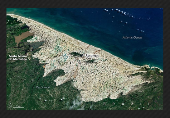 Michala Garrison/Nasa Earth Observatory