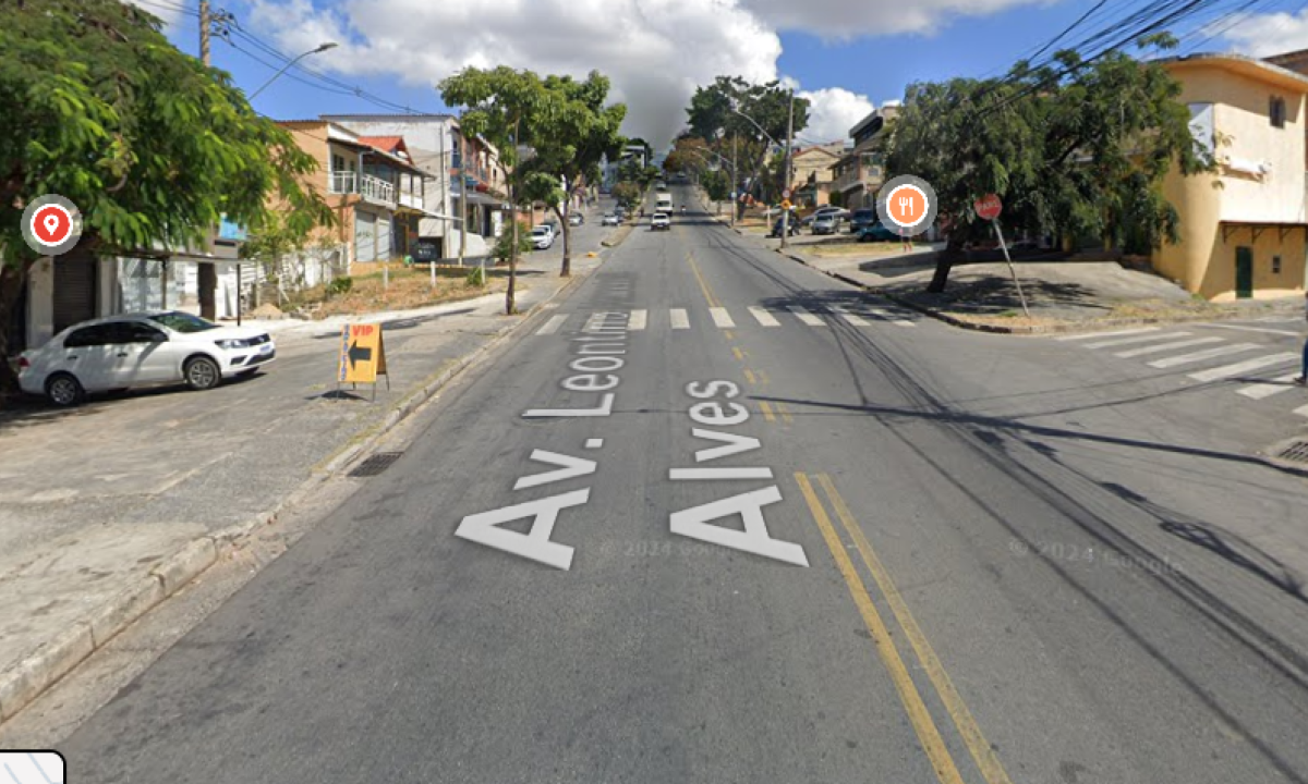 Crime aconteceu na porta da borracharia do irmão da vítima - (crédito: Reprodução/ Google Street View)