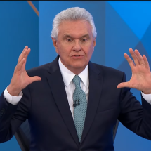 Caiado pede fim do sigilo do Master e INSS: 'Envolvidos podem ser eleitos' - Reprodução/TV Globo