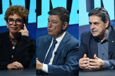 A pesquisa foi encomendada pela Globo e ouviu 1.506 pessoas de 16 anos ou mais entre 21 e 24 de agosto -  (crédito: Marcos Vieira /EM/DA. Press e Gladyston Rodrigues/EM/D.A. Press)