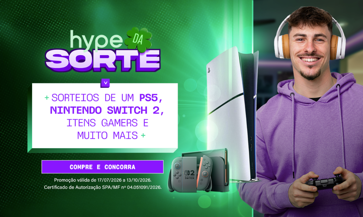 Hype Games distribui mais de 800 prêmios em ação para gamers - (crédito: DINO)
