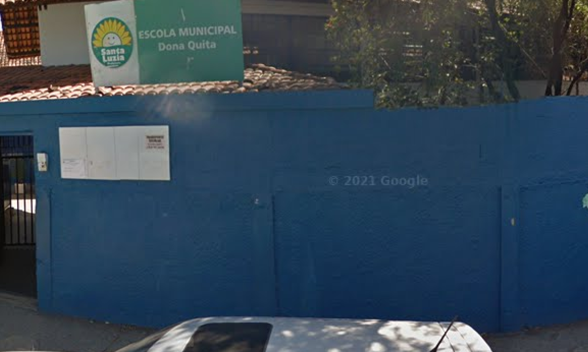 Caso ocorreu em escola em Santa Luzia, na Grande BH - (crédito: Google StreetView)