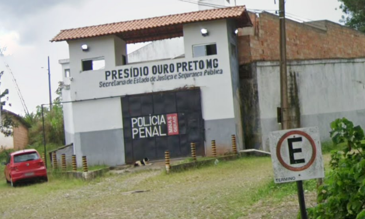 Presídio de Ouro Preto - (crédito: Reprodução/Google StreetView)