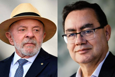 Lula lidera a disputa, mas o destaque da rodada é o escritor Augusto Cury (Avante), que chegou a 7,8% e foi o candidato que mais cresceu no levantamento -  (crédito: Evaristo Sá/AFP e Divulgação)