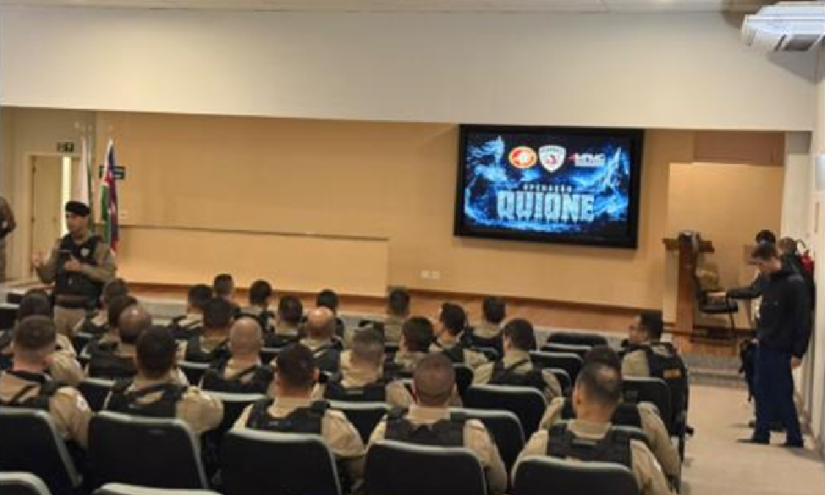 A operação Quione foi deflagrada em julho deste ano e busca desarticular grupos ligados ao Comando Vermelho na Zona da Mata - (crédito: MPMG / Divulgação )